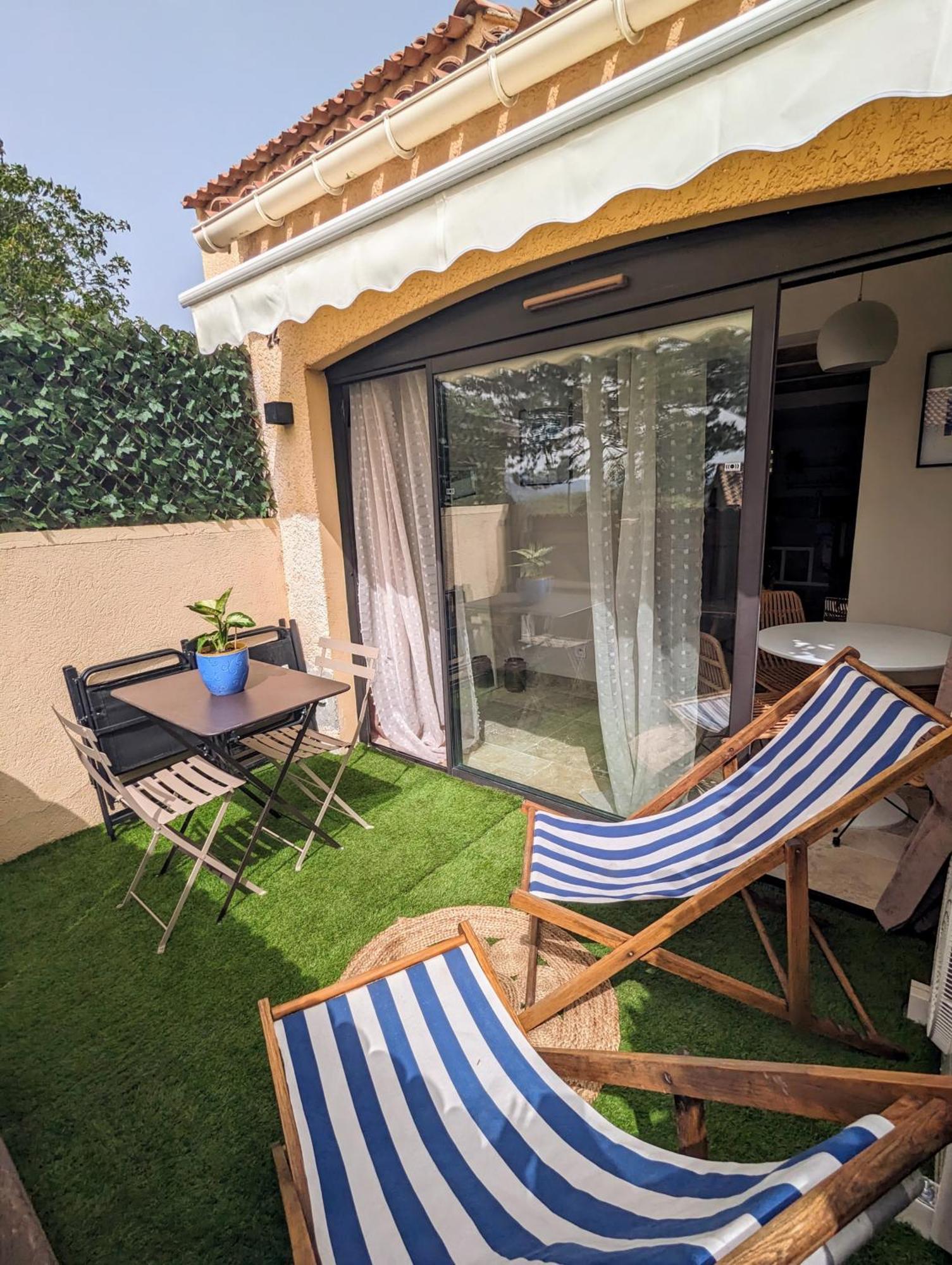 Evasion Au Calme - Maison Cosy Avec Piscine Et Tennis Saint-Vallier-de-Thiey Exterior photo